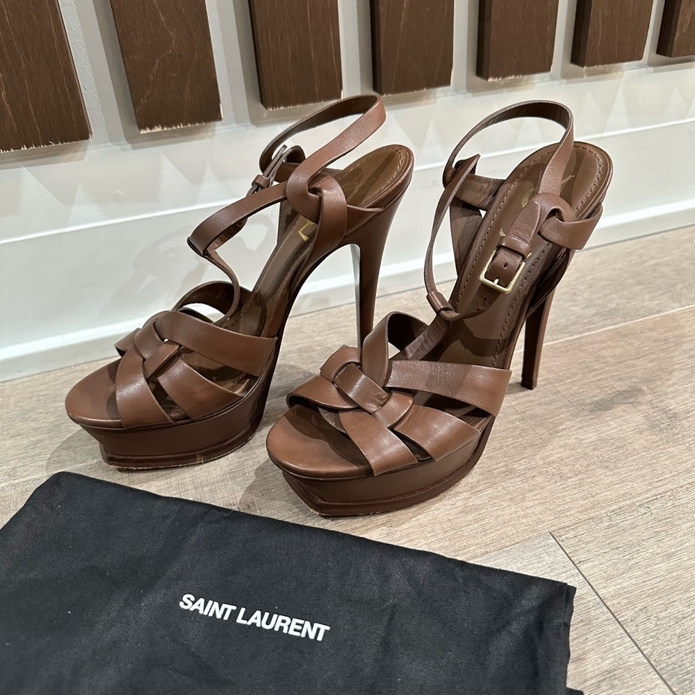 YSL sandals 37.5